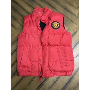 Official Manchester United Puffer Vest Kids‎ Size 16-18